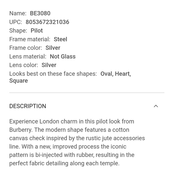 New Burberry Sunglasses - Picture 8 of 8